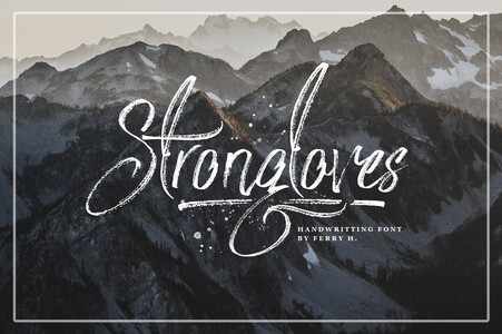Strongloves Free font